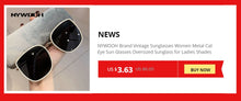 Load image into Gallery viewer, Cat Eye Sunglasses Women Luxury Brand Designer Vintage Transparent Sun Glasses Female Retro Red Black Eyewear Shades