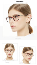 Load image into Gallery viewer, OCCI CHIAR Cat Eye Blue Light Glasses Frame Women Computer Glasses Decorative Myopia Prescription Eyeglasses Frames Fake Eyewear