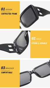 2022 Brand Square Sunglasses Woman Oversized Black Style Shades For Women Big Frame Fashion Sunglasses Female UV400 Glasses