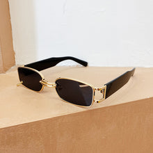 Load image into Gallery viewer, Ins Popular Fashion Small Rectangle Women Luxury Sunglasses Brand Designer Vintage Punk Men Sun Glasses Shades UV400
