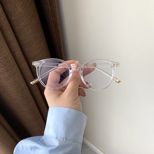 Glasses Frames Women Men Eye Glasses Blue Light Blocking Glasses Round Reading Computer Glasses Anti Blue Light