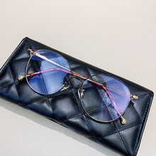 Load image into Gallery viewer, Cat Eye Glasses Frames Women Trending Myopia Frame Transparent Optical Spectacles Rose Gold Fake Eyeglasses