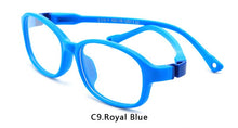 Load image into Gallery viewer, Square Unisex TR90 Flexible Ultralight Glasses Frame Kids Optical Clear Silicone Eyeglasses Boy Girls UV400