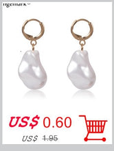 Carica l&#39;immagine nel visualizzatore di Gallery, Punk Unique Imitation Pearl Chain Necklace for Women Wedding Steampunk 2020 Gothic Twisted Chunky Thick Choker Necklace Jewelry