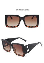 Load image into Gallery viewer, 2022 Brand Square Sunglasses Woman Oversized Black Style Shades For Women Big Frame Fashion Sunglasses Female UV400 Glasses