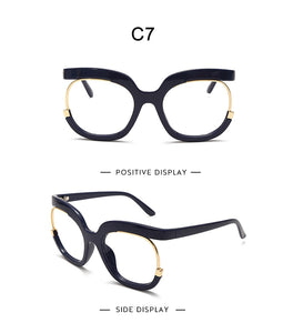 Retro Square Optical Glasses Frames Men Women Fashion Prescription Glasses Clear Lens Eyeglasses Spectacle Frame Unisex