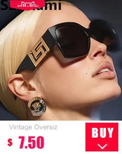 Load image into Gallery viewer, Rimless Alloy Small Square Sunglasses For Women Vintage Ins Hot Gradient Clear Sun Glasses Female Uv400 Shades Hip Hop Eyewear