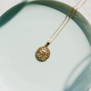 Gold Color 12 Constellation Coins Necklaces & Pendants Women Virgo Taurus Leo Short Chain Necklace Girls Gemini Celestial