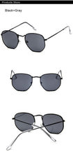 Load image into Gallery viewer, Vintage Square Sunglasses Women Shades Retro Classic Black Sun Glasses Female Male Luxury Brand Designer Oculos De Sol