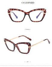 Load image into Gallery viewer, New Vintage Metal Square Anti-blue Glasses Frame Women Fashion Computer Transparent Eyeglasses Female Spectacles Oculos Feminino