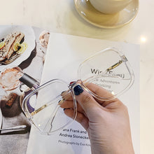 Load image into Gallery viewer, New Fashion Vintage Clear Square Glasses Frame Women Brand Designer Fresh Big Transparent Eyeglasses Female Optical Spectacles