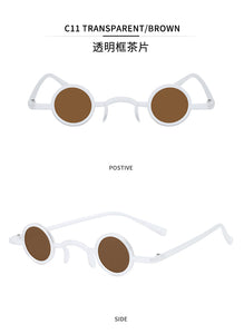 New Classic Retro Gothic Vampire Style Cool Sunglasses Women Small Round Frame SteamPunk Brand Design Sunglasses Oculos De Sol