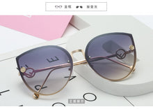 Load image into Gallery viewer, New Women Sunglasses Rimless UV400 Brand Designer High Quality Gradient Sun Glasses Female oculos