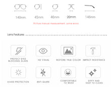 Carica l'immagine nel visualizzatore di Gallery, Square Retro Rivet Polarized Sunglasses UV400 Men's Glasses Classic Driving Sunglasses Oversized Sunglasses Men