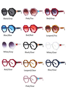 Glasses Woman Fashion Oversized Sexy Ladies Leopard Cat Eye Glasses Frames For Women Eyewear Sunglases