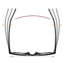 Carica l&#39;immagine nel visualizzatore di Gallery, Plastic Titanium Glasses Frames Polygon Anti Blue Men Women Optical Fashion Computer Glasses