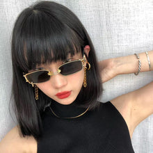 Load image into Gallery viewer, Brand Design Women Men Sunglasses Korean Fashion Retro European Sun glasses Cool Male  Same Style Personality UV400 Oculos de