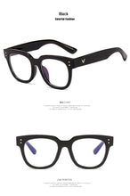 Load image into Gallery viewer, Anti Blue Big Frame  Glasses Women Computer blue light blocking glasses  Black Radiation Goggles Spectacles Eyeglasses Men