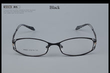 Load image into Gallery viewer, BCLEAR Women Prescription Optical Eyeglasses Frames with Golden Hollow Out Eyeglasses Frame With Flower Female Spectacle Eyewear