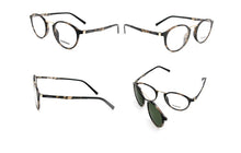 Load image into Gallery viewer, Ultem Vintage Round Eyeglasses Women Men Polarized Sunglasses Magnetic Clip On Glasses Optical Compute
