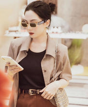 Load image into Gallery viewer, Brand Design Women Men Sunglasses Korean Fashion Retro European Sun glasses Cool Male  Same Style Personality UV400 Oculos de