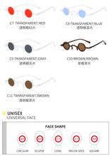 Load image into Gallery viewer, New Classic Retro Gothic Vampire Style Cool Sunglasses Women Small Round Frame SteamPunk Brand Design Sunglasses Oculos De Sol