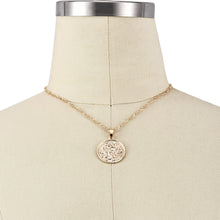 Load image into Gallery viewer, Bohemia Portrait Alloy Gold Coin Pendant Necklaces For Women Vintage Rose Fashion Long Necklace 2020 Jewelry Gifts
