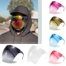Load image into Gallery viewer, Clear Full Face Shield anti foggy Sunglasses Oversized  Visor Sun Glasses Safety Blocc Glasses Anti-Spray Mask Protective Goggle