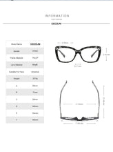Load image into Gallery viewer, CICCOLINI Fashion Square Women Glasses Frame Trending Styles Brand Design Optical Eyeglasses Oculos De Sol Eyewear