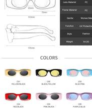 Load image into Gallery viewer, 2022 Punk Square Sunglasses Women Luxury Brand Vintage Sunglasses Women Brand Glasses Women Fashion Gafas De Sol Mujer
