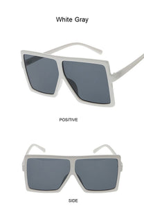 Occhiali da sole quadrati da donna Occhiali da sole Occhiali da donna Occhiali da vista Montatura in plastica Lenti trasparenti Paralume UV400 Moda Guida Nuovo 