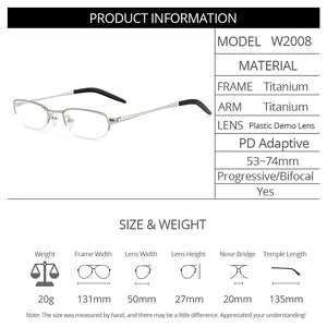 Gmei Optical Semi Rimless Pure Titanium Women Glasses Frame For Prescription Spectacles Brand Designer Optics Eyewear W2008