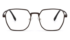 Gmei Optical Classic Men Aluminum Magnesium Glasses Frame With Spring Hinges Square Spectacles Frames Eyewear GF9001