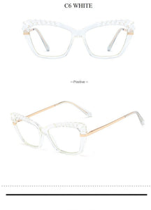 New Vintage Metal Square Anti-blue Glasses Frame Women Fashion Computer Transparent Eyeglasses Female Spectacles Oculos Feminino