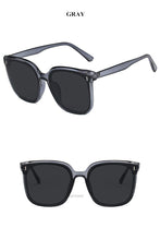 Load image into Gallery viewer, Classic Vintage Square Sunglasses Women Oversized Sunglass Woman Men Retro Black Sun Glasses Shades Goggle