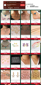 Punk Gold  Silver Color Chain 5 Butterfly Pendant Necklace for Women Wedding Party Statement 2020 Cute Choker Necklaces Jewelry