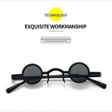 Load image into Gallery viewer, New Classic Retro Gothic Vampire Style Cool Sunglasses Women Small Round Frame SteamPunk Brand Design Sunglasses Oculos De Sol