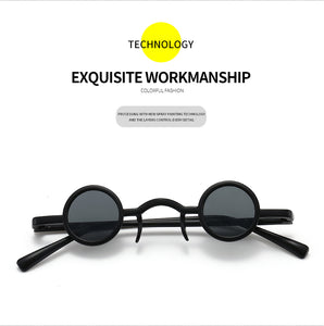 New Classic Retro Gothic Vampire Style Cool Sunglasses Women Small Round Frame SteamPunk Brand Design Sunglasses Oculos De Sol