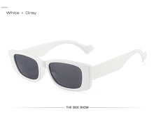 Load image into Gallery viewer, SO&amp;EI Retro Small Rectangle Sunglasses Women Ins Popular Fashion Candy Color Eyewear Men Square Sun Glasses Shades UV400