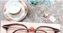Load image into Gallery viewer, Korea Retro Round Optical Glasses Frame Women Anti Blue Light Myopia Eyeglasses Frame Prescription Vintage Computer Eyewear 2022