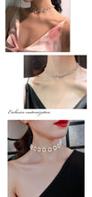 Load image into Gallery viewer, 2020 Elegant Flower Pearl Choker Necklaces For Women Gold Coin Bow Knot Pendant Necklace Long Chain Jewelry Party Gifts