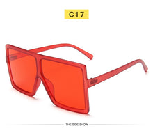 Load image into Gallery viewer, New Square Sunglasses Women Sun Glasses Female Eyewear Eyeglasses Plastic Frame Clear Lens UV400 Shade Fashion Driving