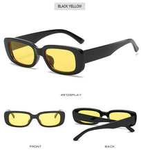 Load image into Gallery viewer, 2022 Black Sunglasses Men/Women Brand Designer Retro Sun Glasses Rectangle Eyeglasses Female Eyewears Lentes De Sol Mujer