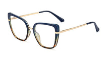 Carica l&#39;immagine nel visualizzatore di Gallery, 48262 Cat Eye TR90 Montature per occhiali anti blu Occhiali da donna per computer moda ottica 