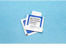 Load image into Gallery viewer, MERRY&#39;S Lens Cleaning Wipes Cleaning for Glasses Lenses Sunglasses Camera Lenses Cell Phone Laptop Lens Clothes 100ct Pack