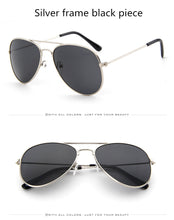 Load image into Gallery viewer, Children Goggle Girls Alloy Sunglasses Hot Fashion  Boys Girls Baby Child Classic Retro Cute Sun Glasses