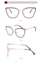 Load image into Gallery viewer, Metal Glasses Frame Women Cat Eye Myopia Computer Eyeglasses Frame  Lady Stylish Eyewear High Quality MS3535