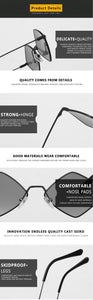 Fashion Metal Sunglasses Women Vintage Men Classic Small Frame Female Sun Glasses Goggle Uv400 Ladies Oculos Gafas De Sol