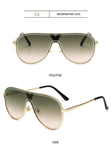 Load image into Gallery viewer, Brand Design Fashion Sunglasses Women Metal Gradient Sun Glasses High Quality Men UV400 Sunglass Shades Eyewear Oculos de sol