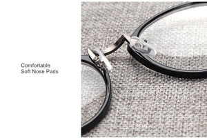 Prescription Glasses Nearsighted SPH -1.0 TO -6.0 Men Women Exquisite Round Frame Myopia Spectacles With Dioptre
